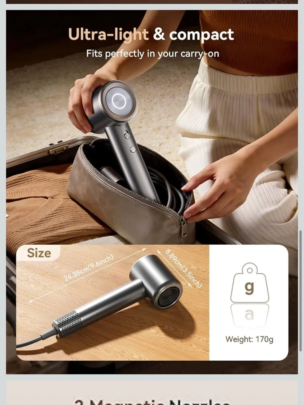Brand new high speed Hair Dryer with Attachments